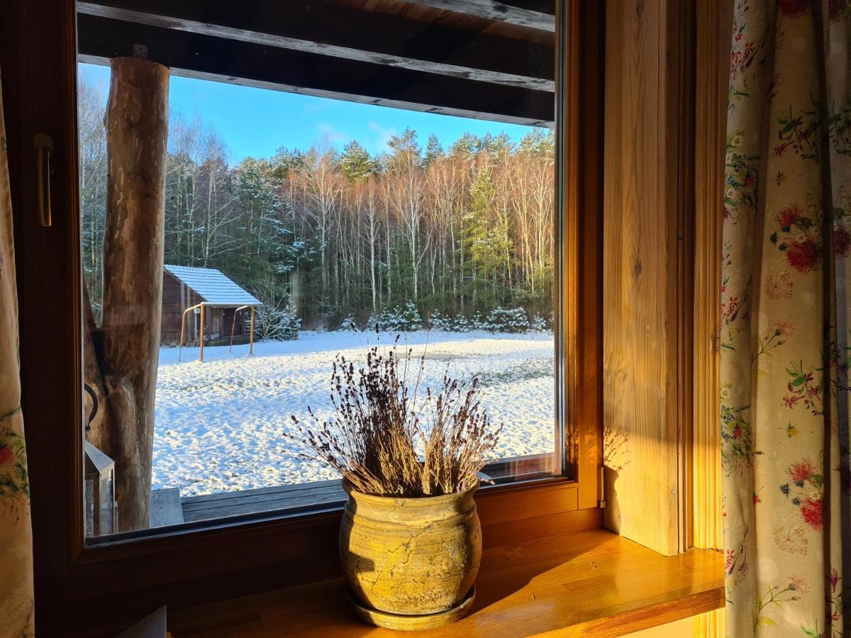 Dworek Ogrodniki, Caloroczny Dom Na Wylacznosc, Basen, Sauna, Las, Staw Rybny, Altana Grillowa, Ognisko, Pianino, Kominek, Piec Chlebowy, Duza Ogrodzona Posesja Tuczna Экстерьер фото